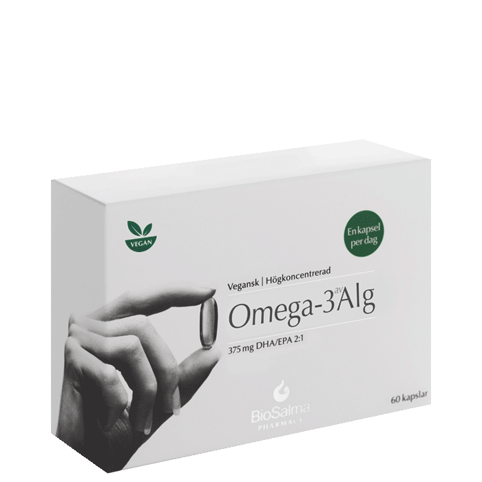 Omega-3 av Alg 375mg DHA/EPA