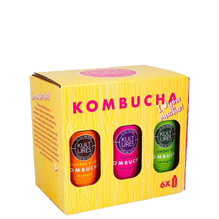 Kultures Kombucha 6-pack