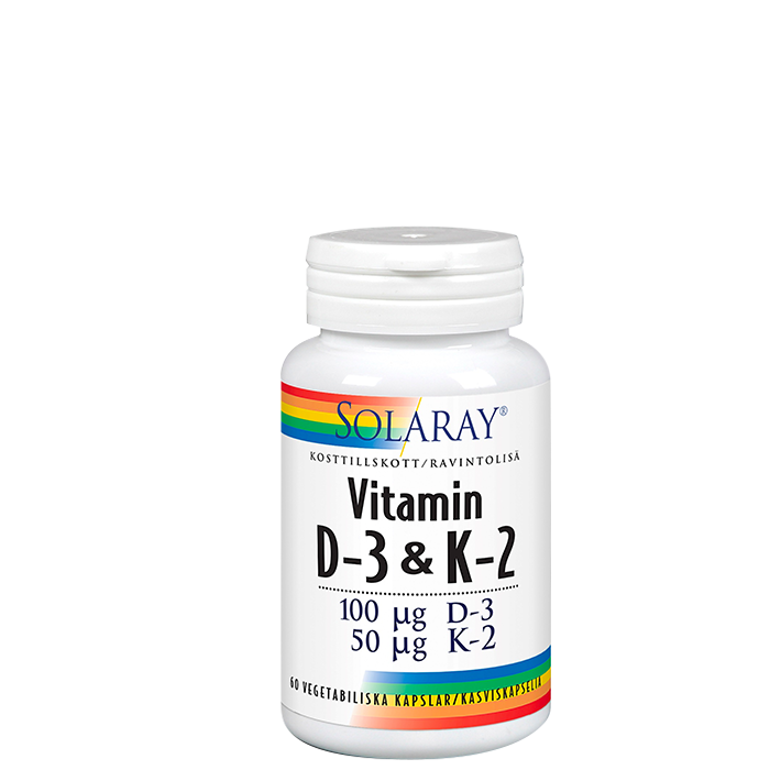 Vitamin D3 & K2 100 mcg