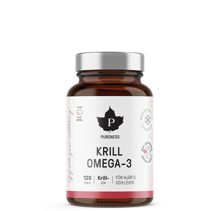 Krill Omega-3 120 kapslar