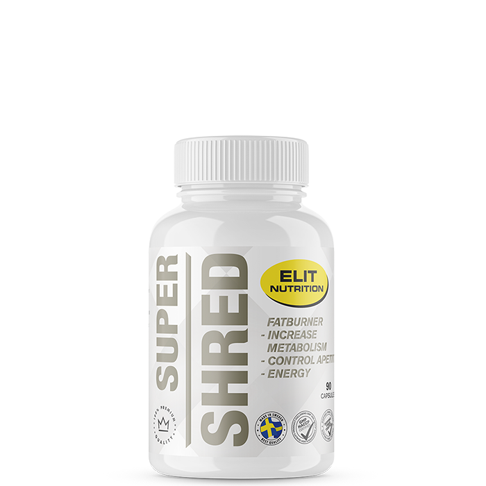 Super Shred Fettförbrännare 90 Kapslar