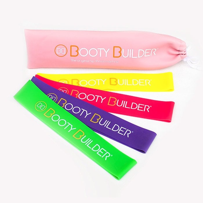 Booty Builder Minibands Rosa 4-Pack