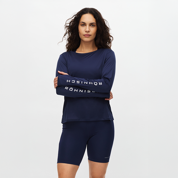 Team Logo Långärmad Indigo