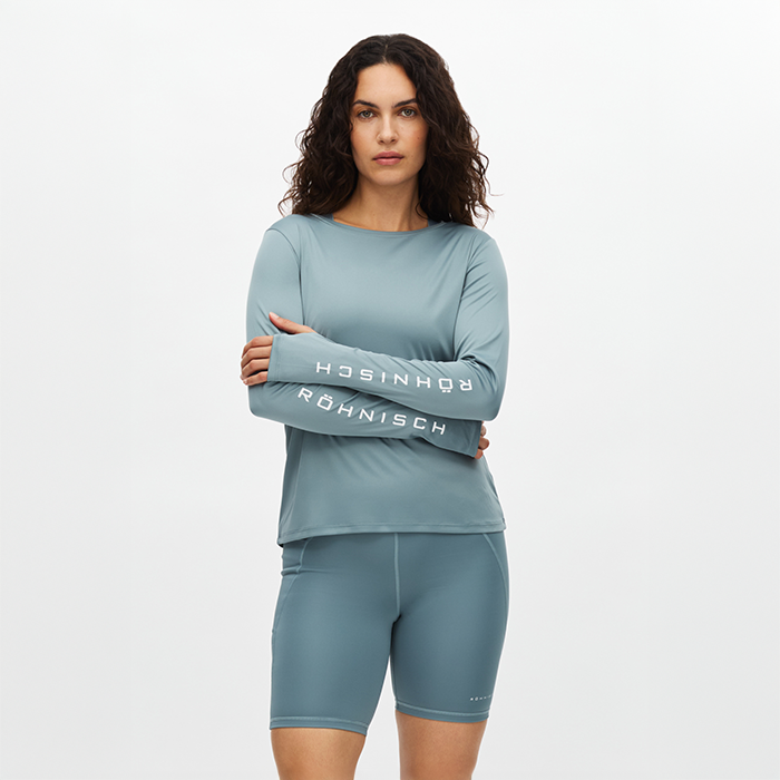 Team Logo Långärmad Blå