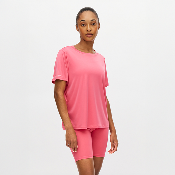 Team Logo T‑shirt Rosa