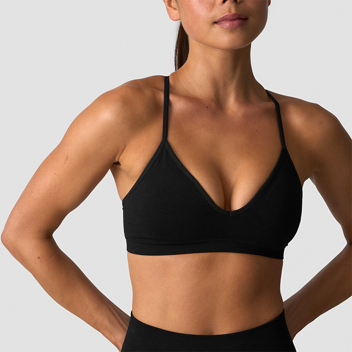 Smooth Seamless Sport-bh Svart
