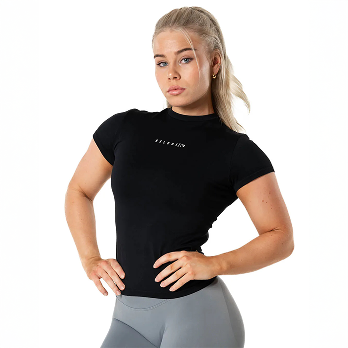 Aura Seamless T‑shirt Svart