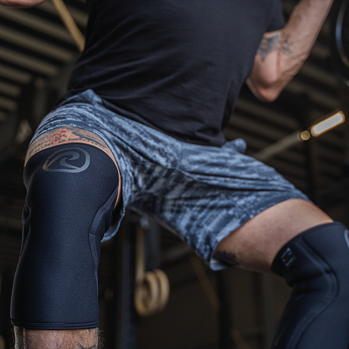 RX Knästöd Power Max 7mm Svart