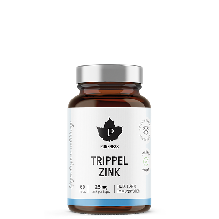 Trippel Zink 60 kapslar
