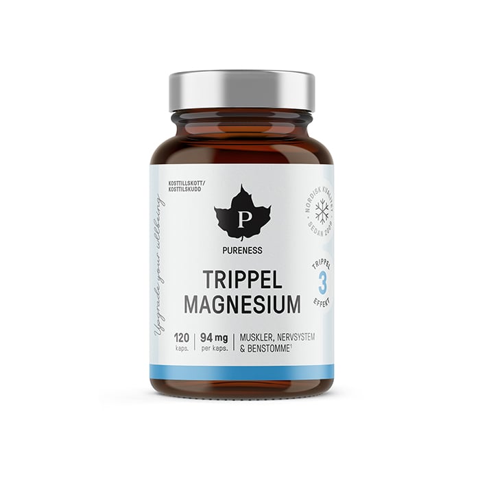Trippel Magnesium 120 kapslar