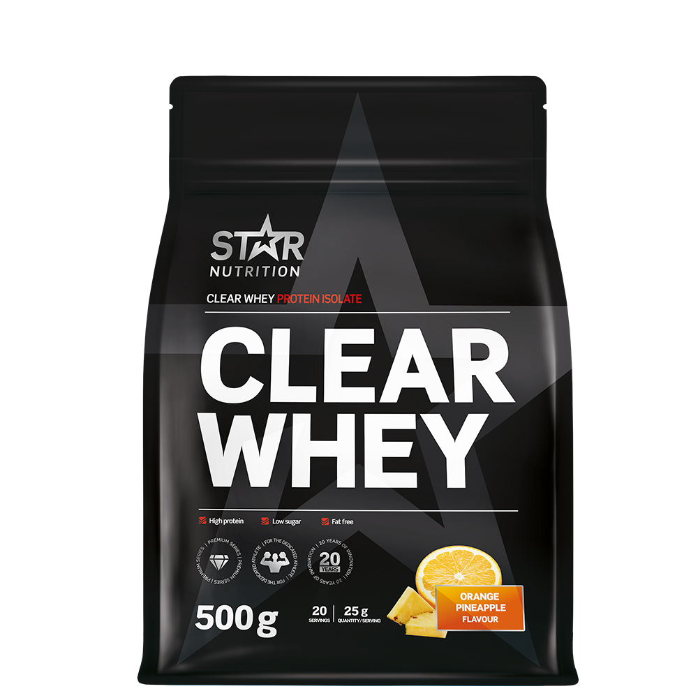 Clear Whey Vassleprotein 500 g