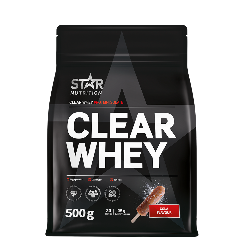 Clear Whey Vassleprotein 500 g