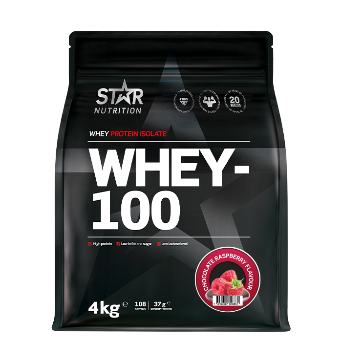 Whey-100 Vassleprotein 4 kg