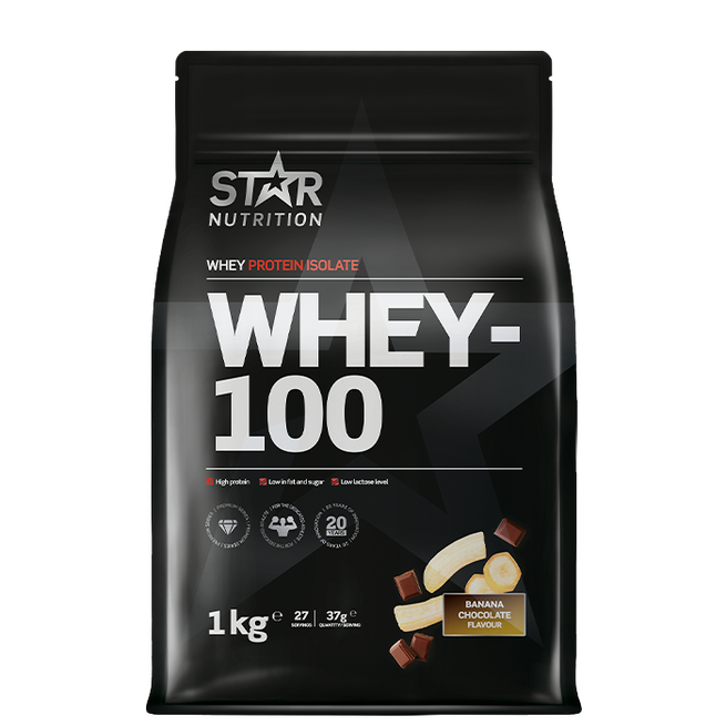 Whey-100 Vassleprotein 4 kg
