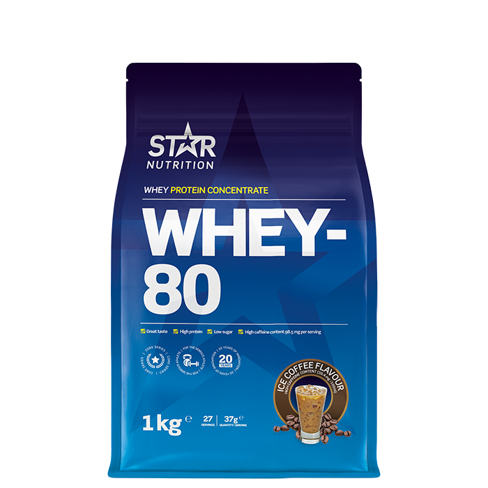 Whey-80 Vassleprotein 1 kg