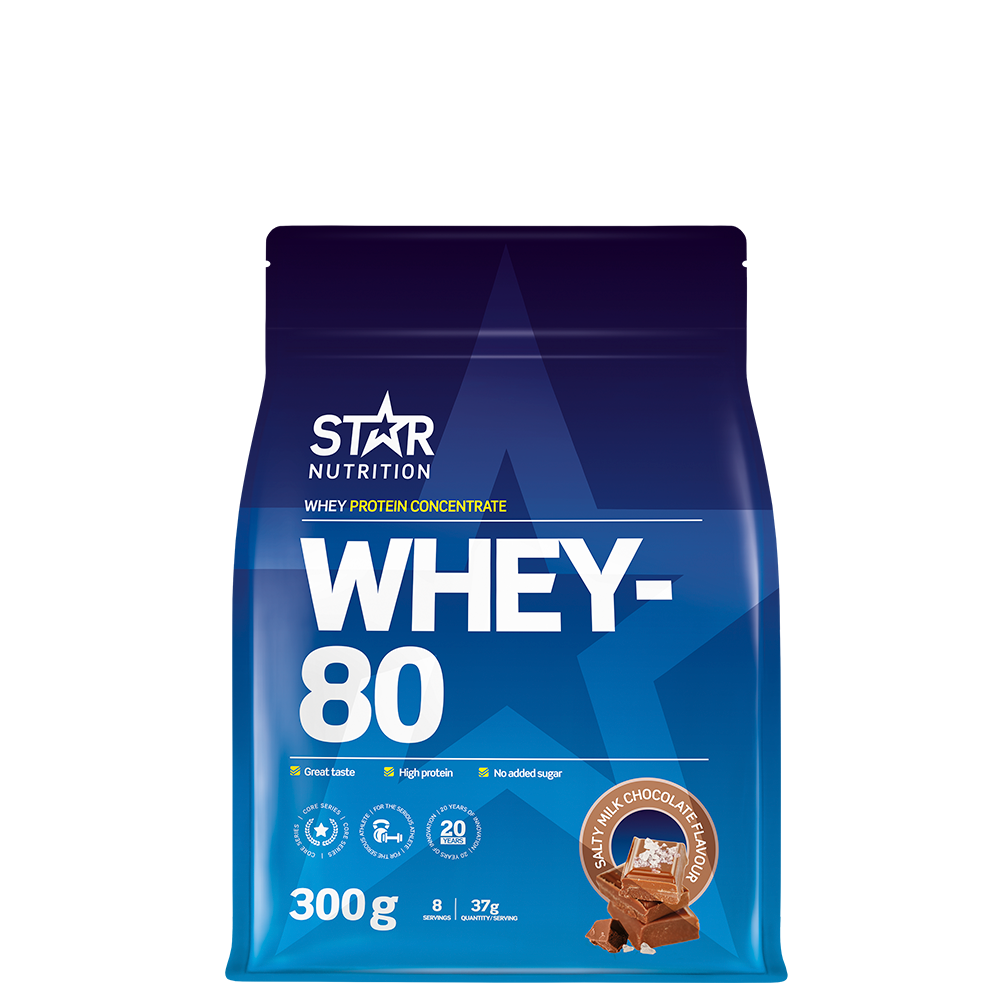 Whey-80 Vassleprotein 1 kg