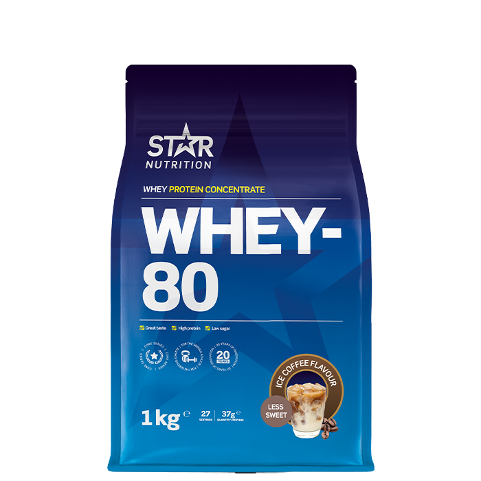 Whey-80 Vassleprotein 1 kg