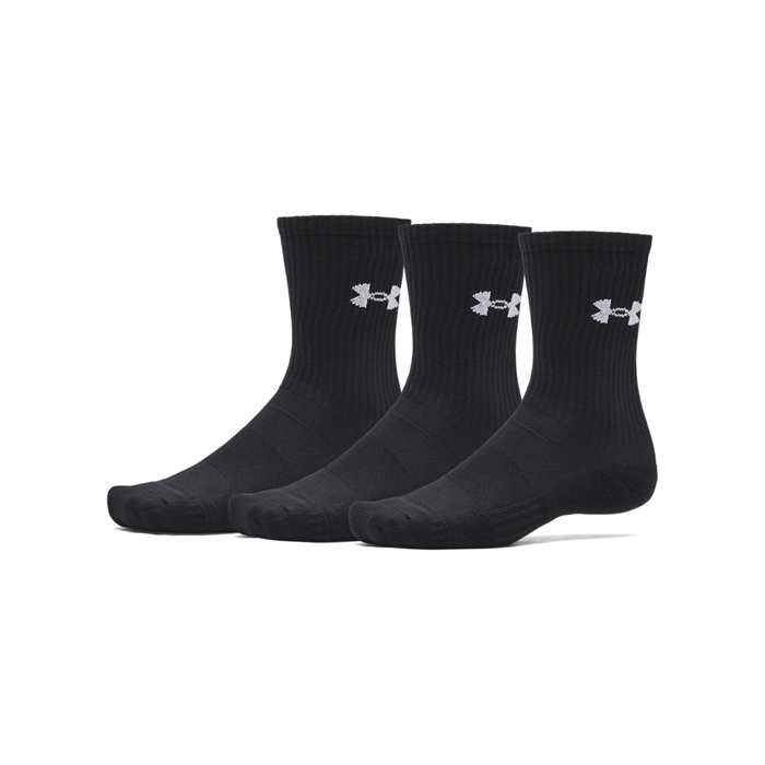 Performance Strumpor Crew Svart 3‑pack