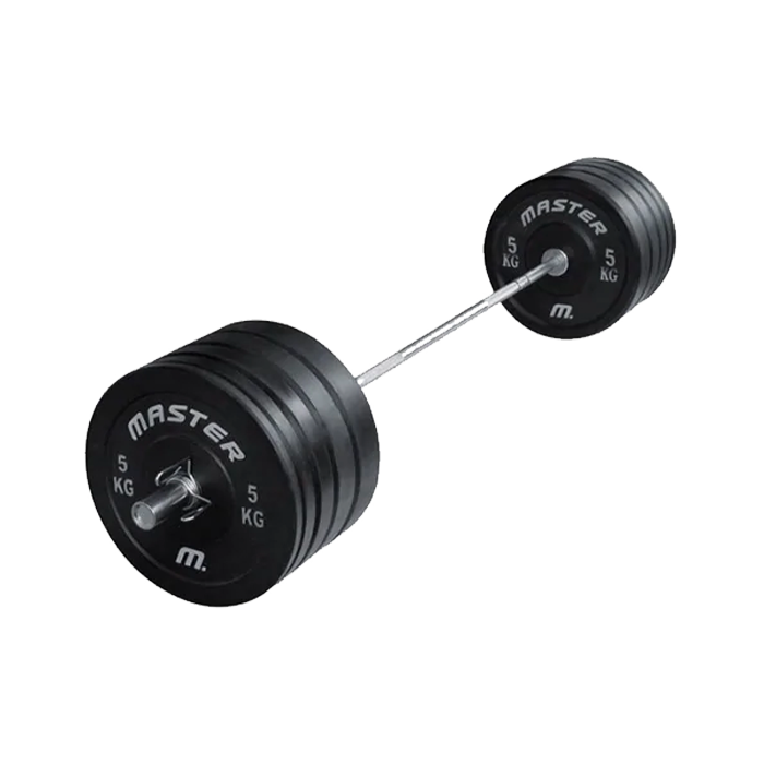 Viktskivor Paket Gummi 120 kg