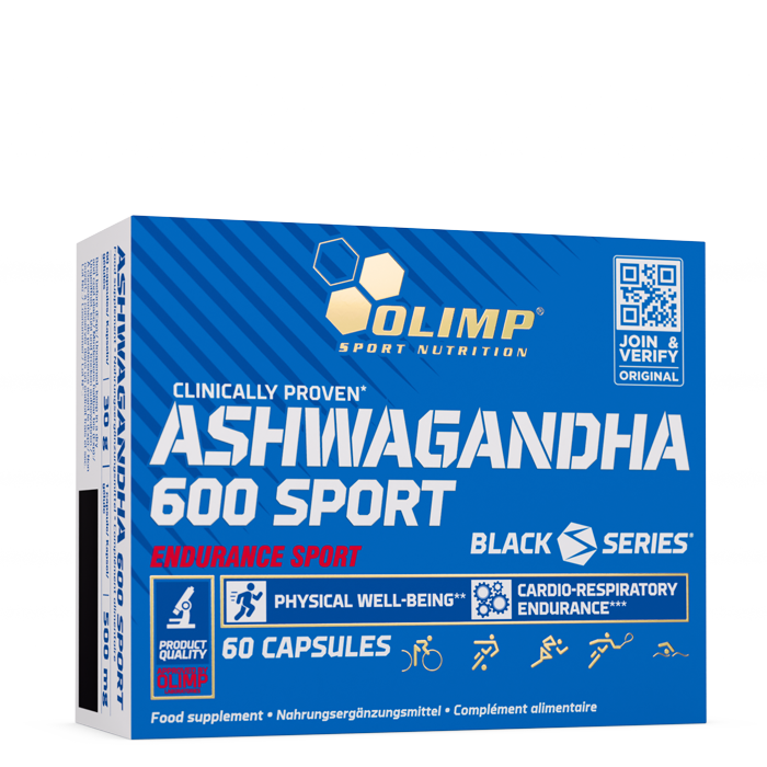 Ashwagandha 600 Sport 60 Kapslar