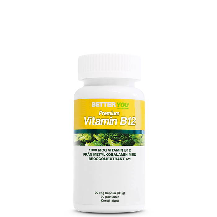 Premium Vitamin B12 90 kapslar