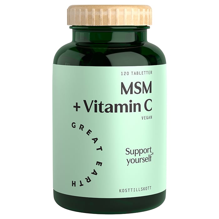 MSM+Vitamin C 120 tabletter