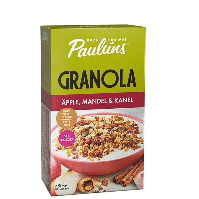 Granola Äpple Mandel Kanel 450 g
