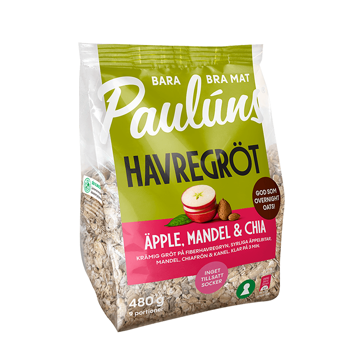 Gröt Äpple Mandel Chia 480 g