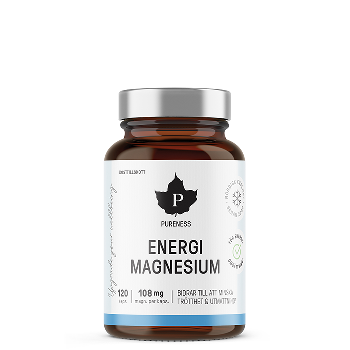 Energimagnesium 120 kapslar