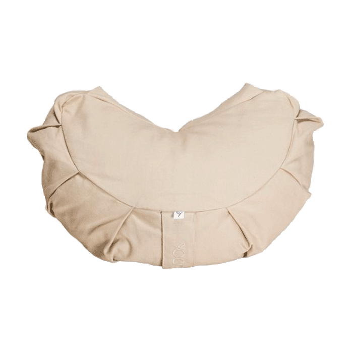 Meditationskudde Crescent Beige
