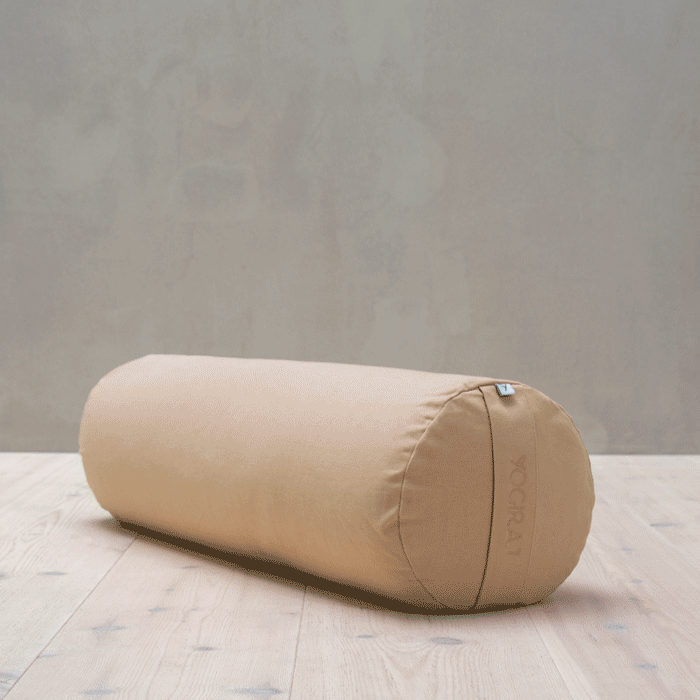Bolster Yogakudde Beige