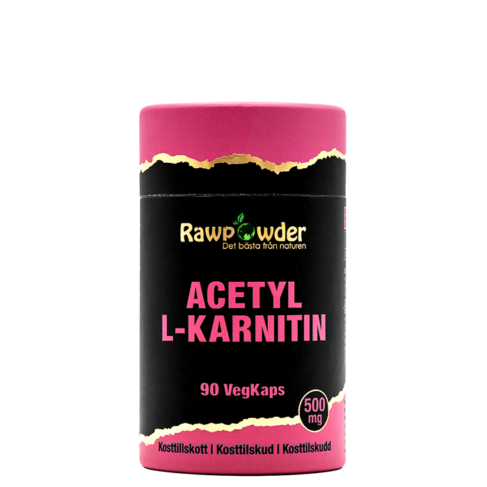 Acetyl L-Karnitin 500 mg 90 kapslar