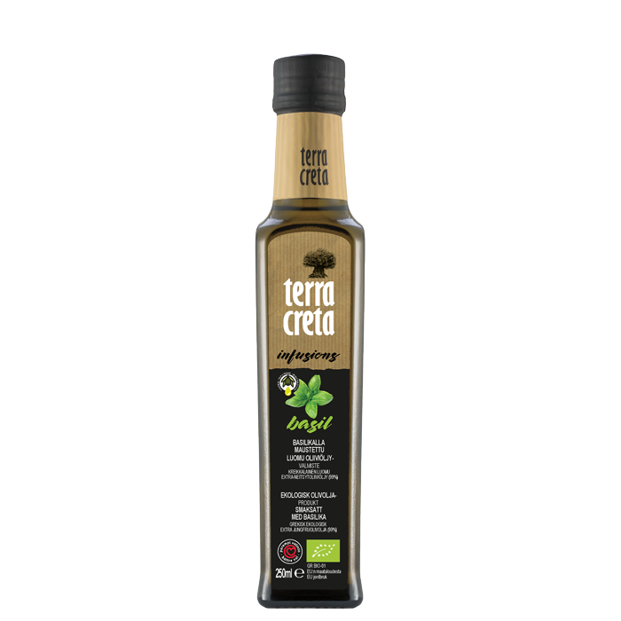 Ekologisk Extra Virgin Olivolja Basilika 250 ml