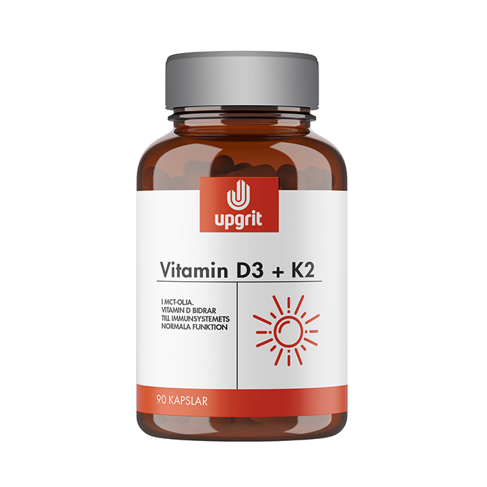 Vitamin D3 + K2 90 kapslar