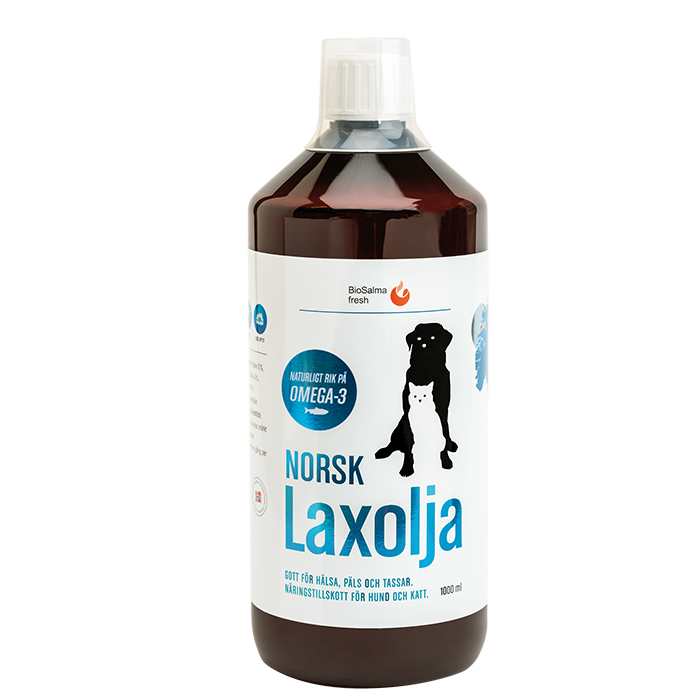 Norsk Laxolja för Hund och Katt 1000 ml