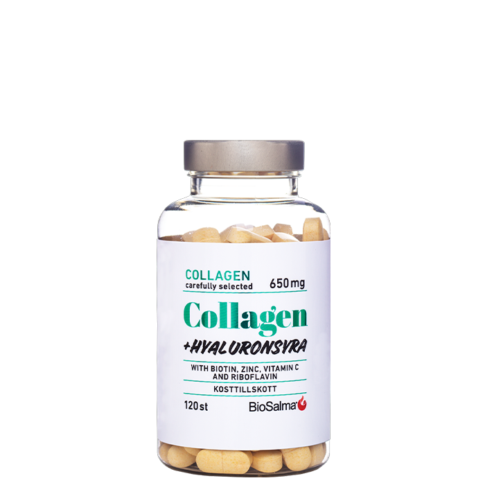 Collagen Hyaluronsyra 120 tabletter