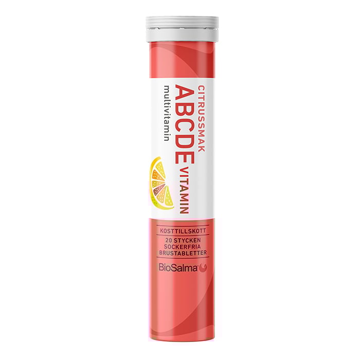 ABCDE-vitamin Citrus 20 brustabletter