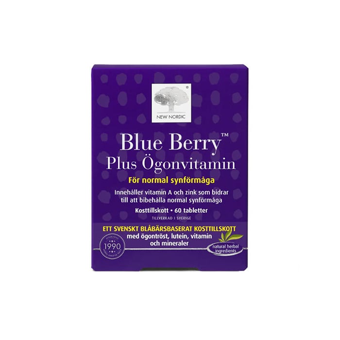 Blue Berry Plus Ögonvitamin 60 tabletter