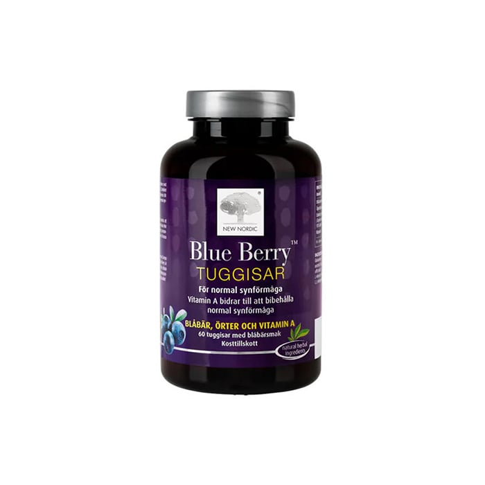 Blue Berry Tuggisar 60 tabletter