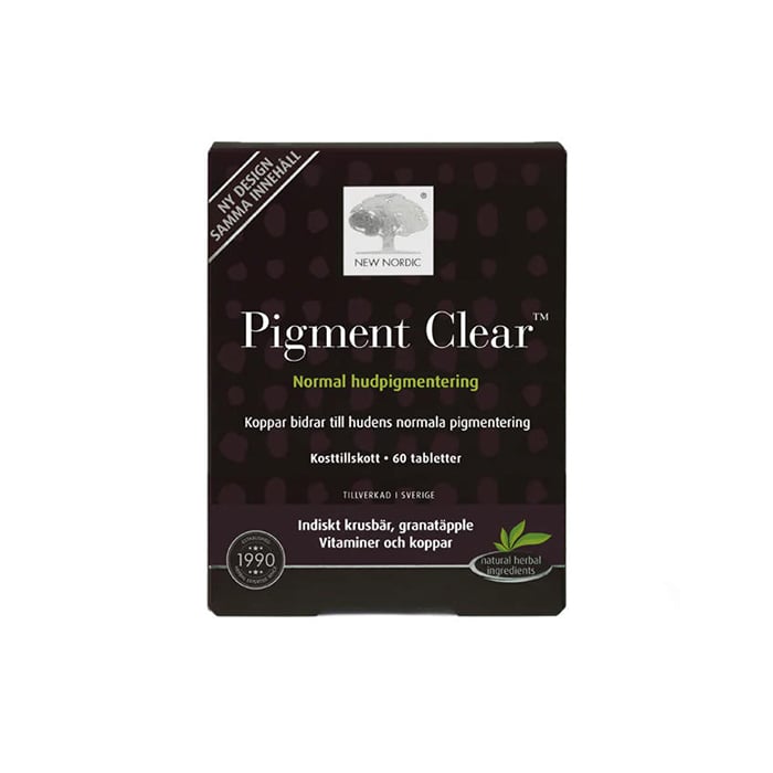 Pigment Clear 60 tabletter