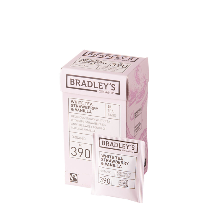 Vitt Te Jordbubbe Och Vanilj 43