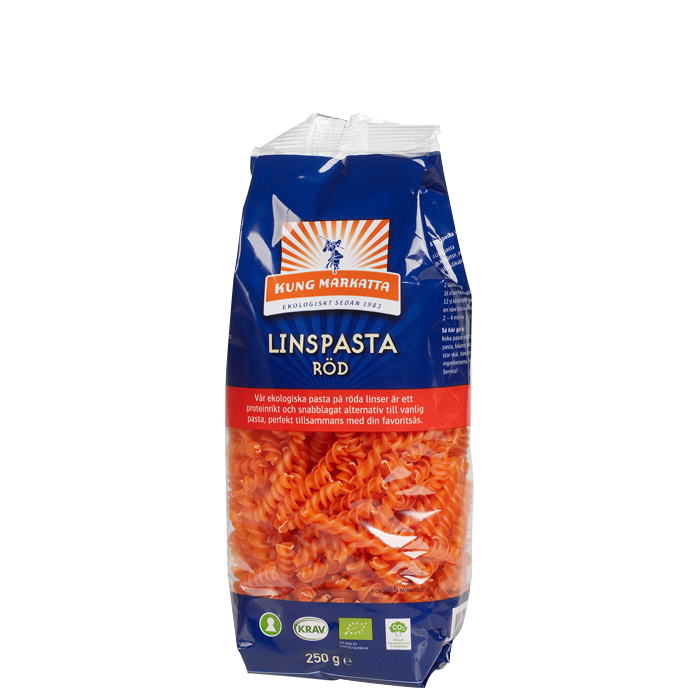 Röd Linspasta 250 g