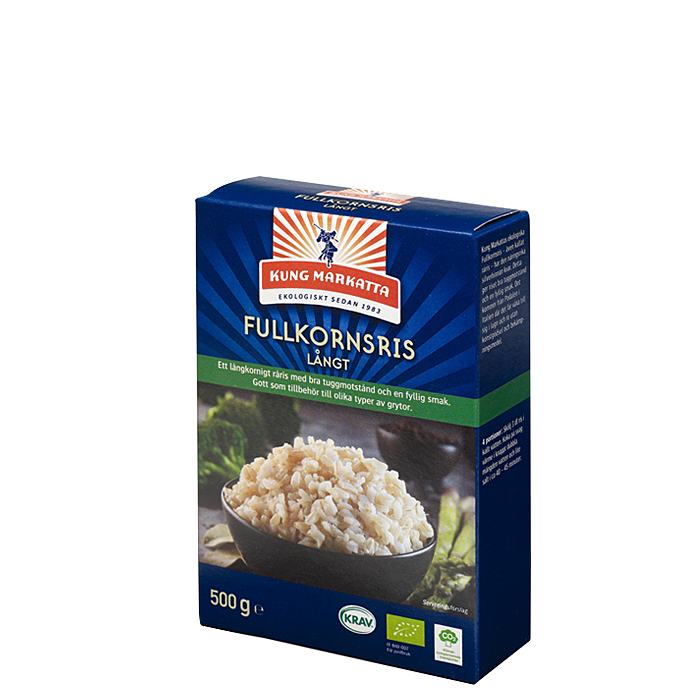 Långt Fullkornsris 500 g