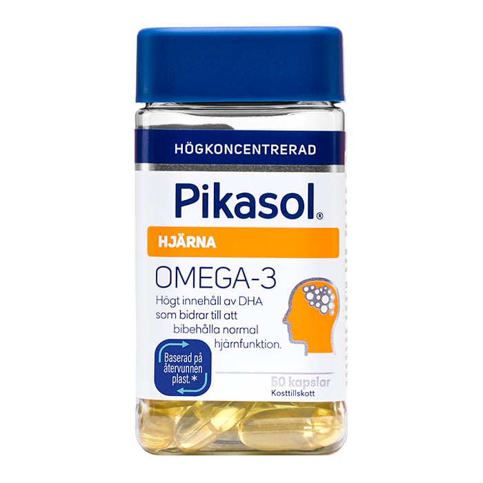 Omega-3 Hjärna 50 kapslar