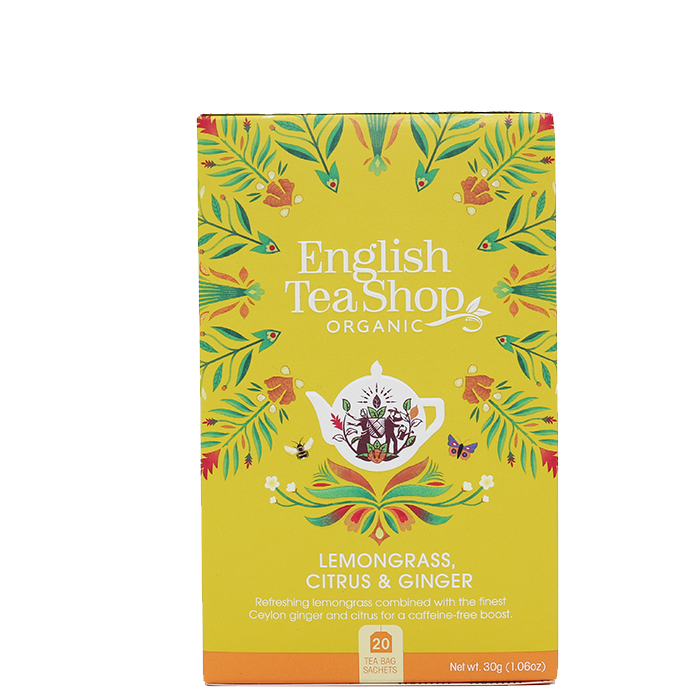 Örtte Citrongräs Ingefära Citron 20 st