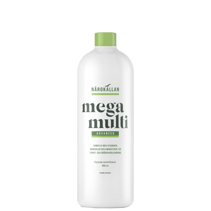 Mega Multi Advanced Flytande Multivitamin 900 ml