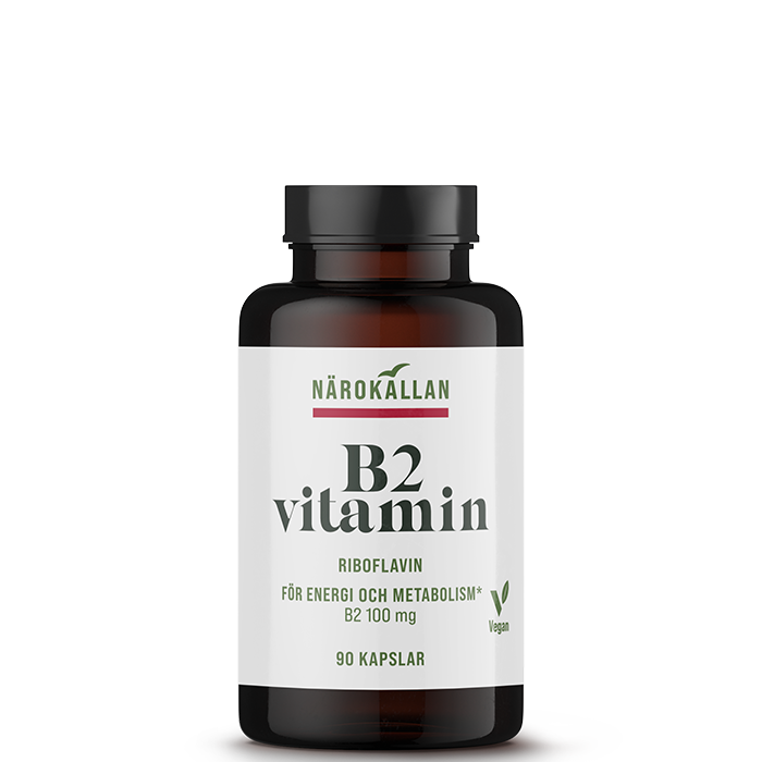 B2 Riboflavin 100 mg 90 kapslar