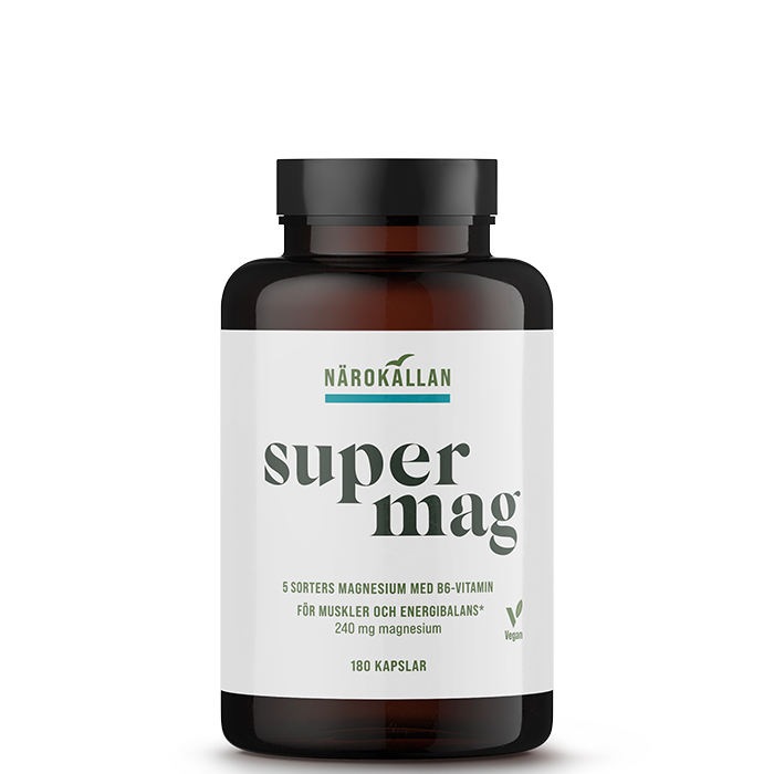 Super Mag Magnesium 180 kapslar