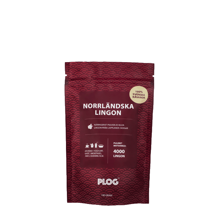 Norrländska Lingon 100 g