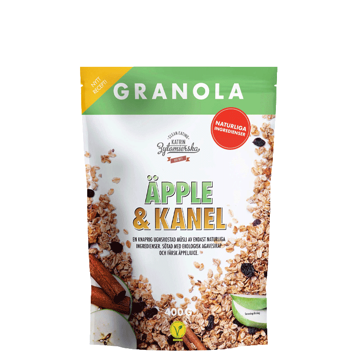 Granola Äpple & Kanel 400 g